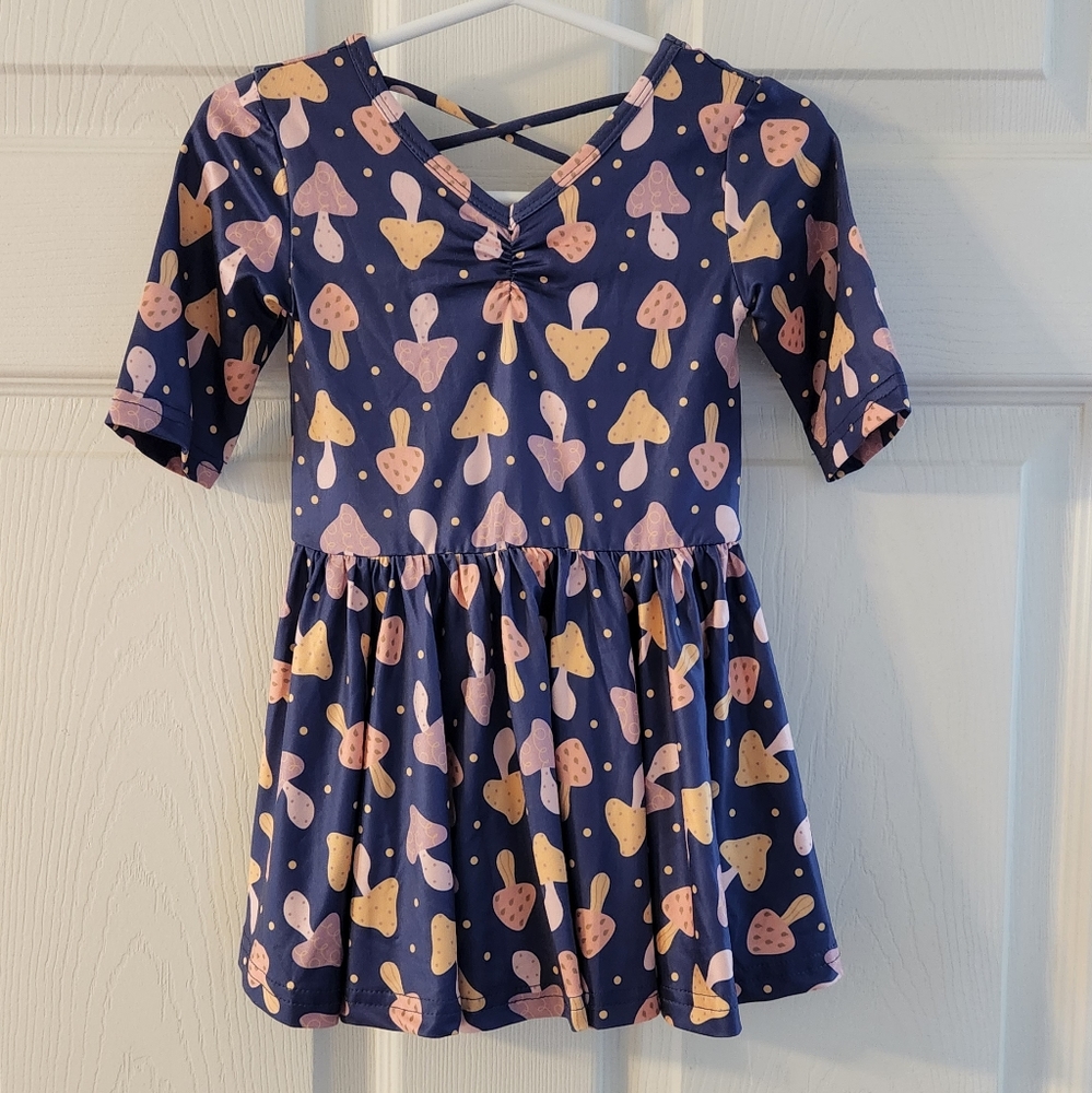 Dot Dot Smile, Ballerina dress, Mushrooms